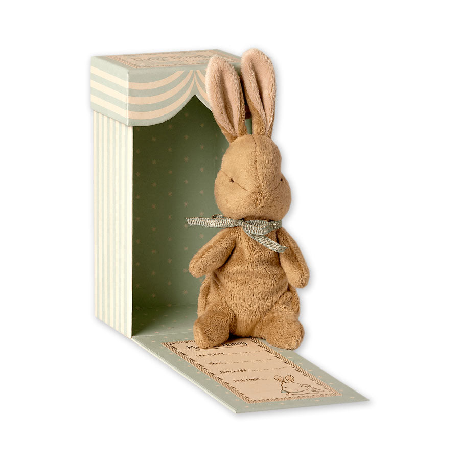 Maileg My First Bunny Blue ** Damaged Box **