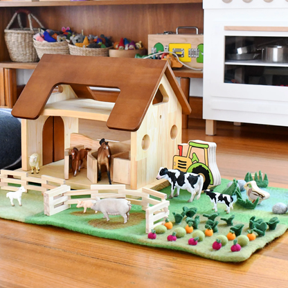 Tara Treasures Large Farm Playmat