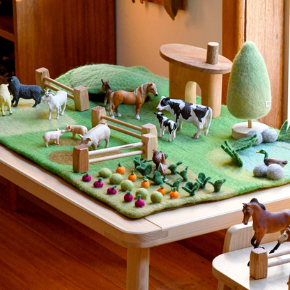 Tara Treasures Large Farm Playmat
