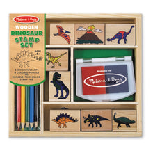 Load image into Gallery viewer, Melissa &amp; Doug Dinosaur Stamp Set
