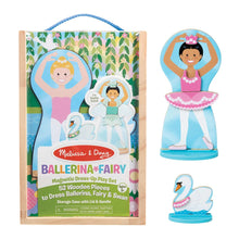 Load image into Gallery viewer, Melissa &amp; Doug Ballerina Fairy Magnetic Dress Up Play Set
