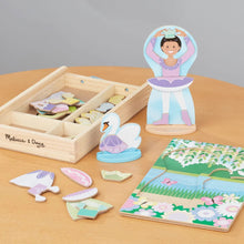 Load image into Gallery viewer, Melissa &amp; Doug Ballerina Fairy Magnetic Dress Up Play Set
