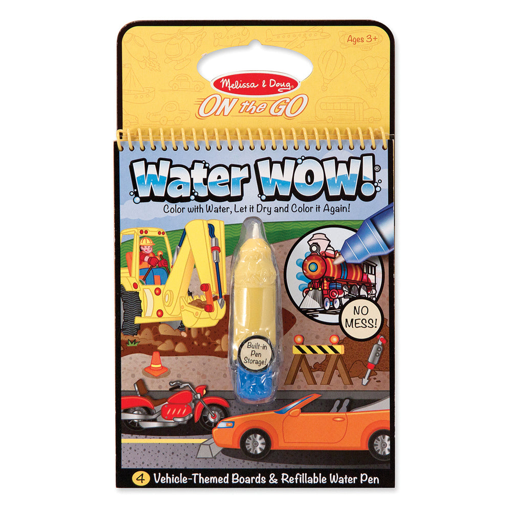 Melissa & Doug On The Go Water WOW! Vehicles ** FINAL SALE **
