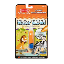 Load image into Gallery viewer, Melissa &amp; Doug On The Go  Water WOW! - Safari
