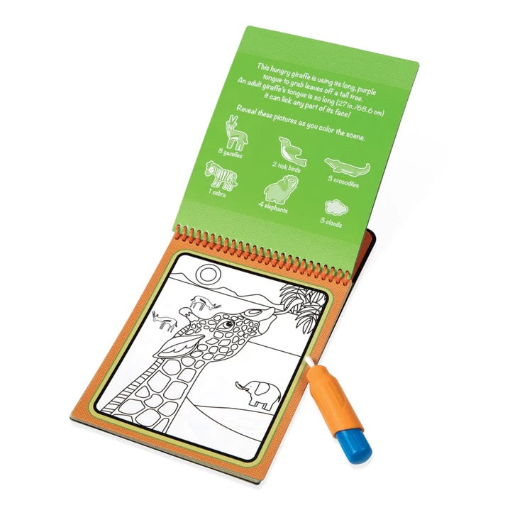 Melissa & Doug On The Go  Water WOW! - Safari ** FINAL SALE **