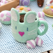 Load image into Gallery viewer, Tara Treasures Felt Hot Chocolate Mug (Assorted)

