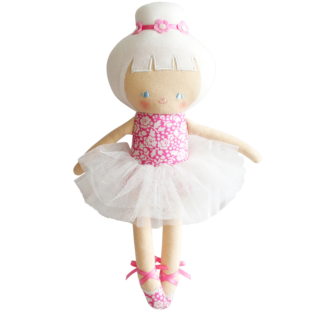 Alimrose 25cm Baby Ballerina Doll - Sweet Floral