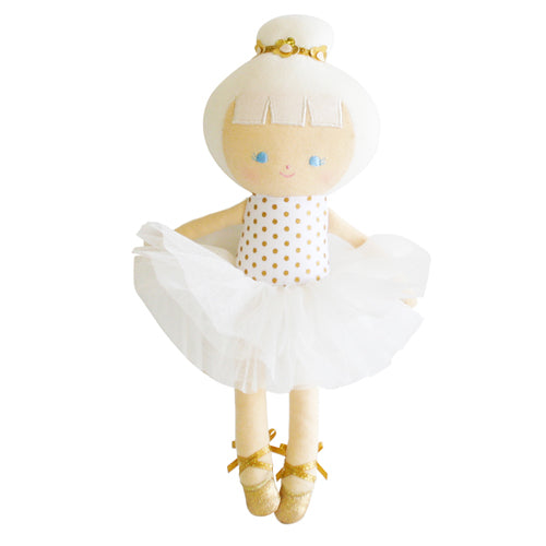 Alimrose 25cm Baby Ballerina Doll - Gold Spot