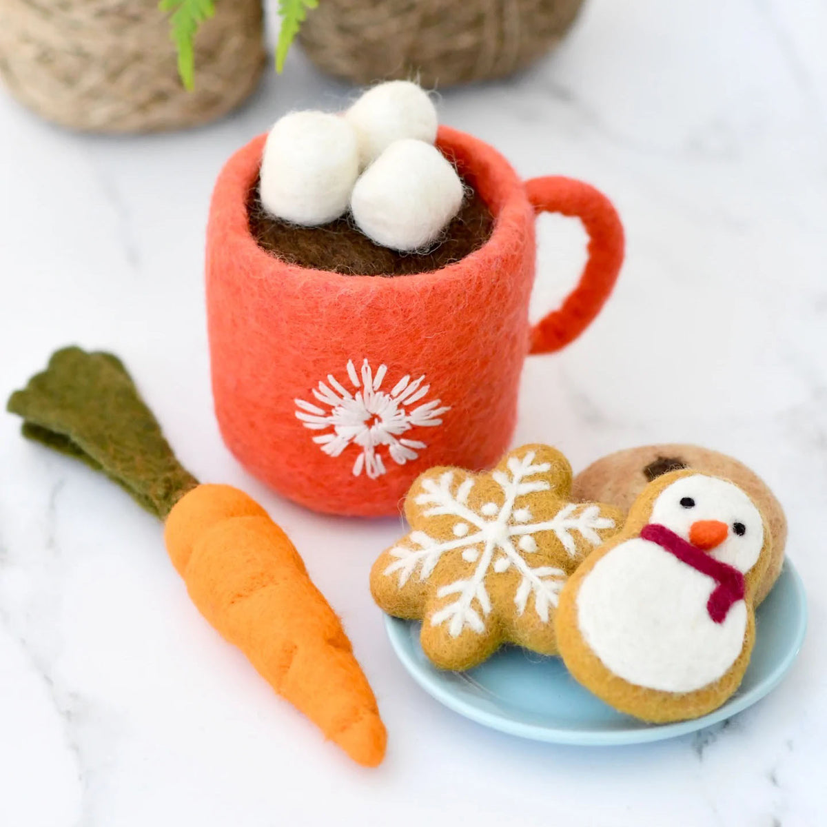 Tara Treasures Felt Santa's Snacks (assorted)
