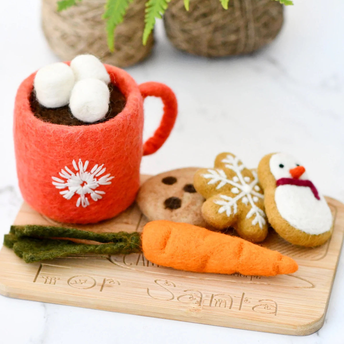 Tara Treasures Felt Santa's Snacks (assorted)