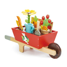 Load image into Gallery viewer, Tender Leaf Toys Garden Wheelbarrow Set

