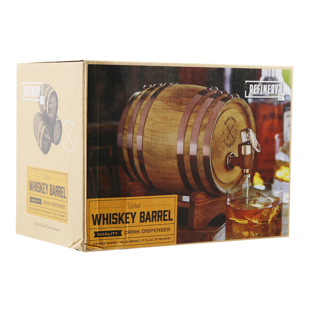 Refinery & Co Whiskey Barrel
