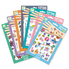 Load image into Gallery viewer, Djeco Temporary Tattoos (Assorted)
