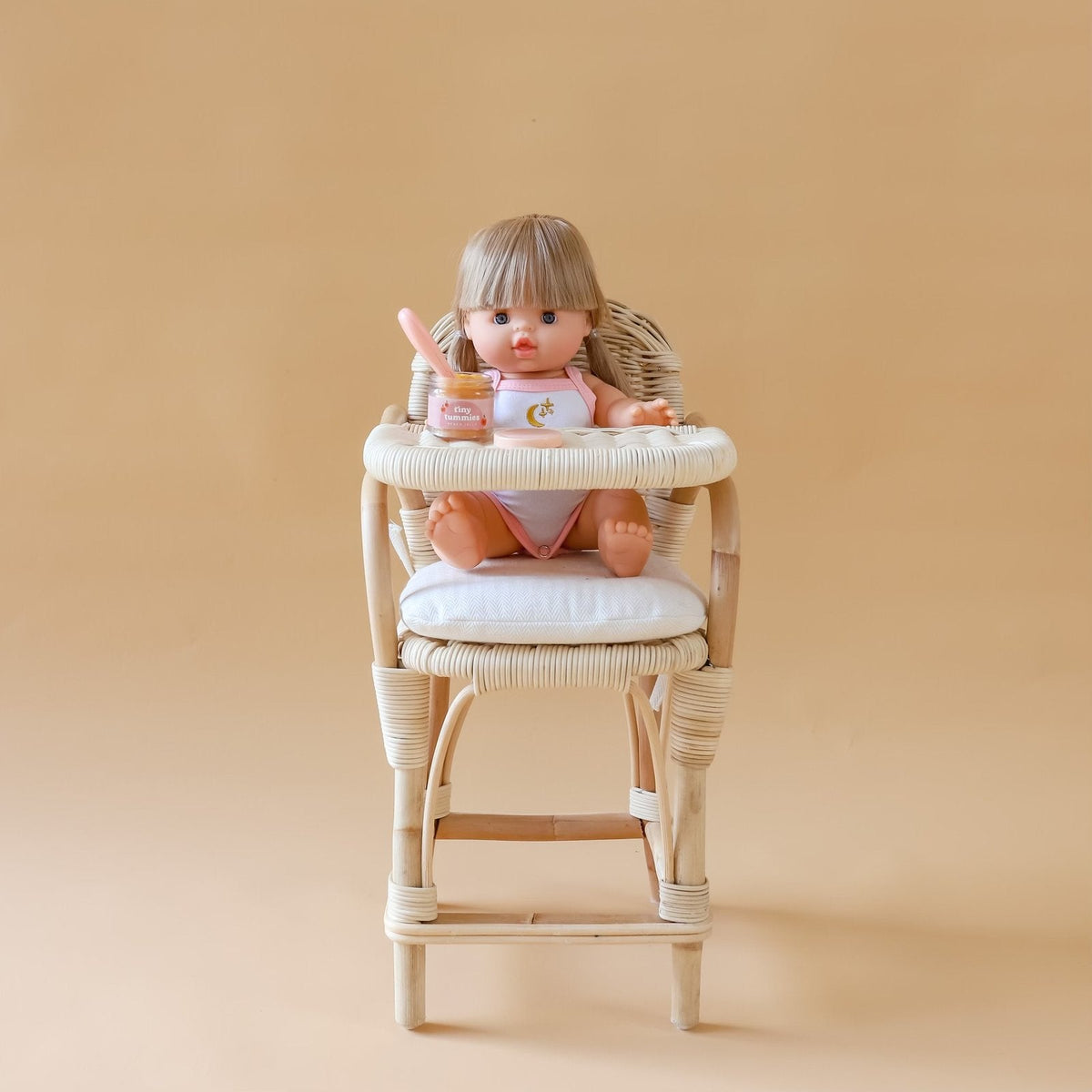 Tiny Harlow Magic Peach Jelly Jar and Spoon ** FINAL SALE **