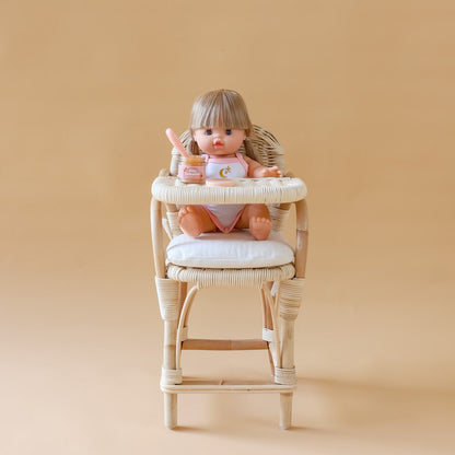 Tiny Harlow Magic Peach Jelly Jar and Spoon ** FINAL SALE **
