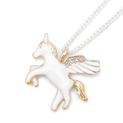 Lauren Hinkley Golden Unicorn Necklace