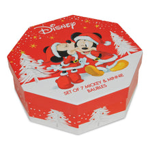 Load image into Gallery viewer, Disney Mickey &amp; Minnie Christmas Bauble Set
