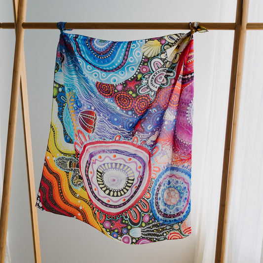 Play Silkies Indigenous ‘Wani-Wani Watina’ Print Silk