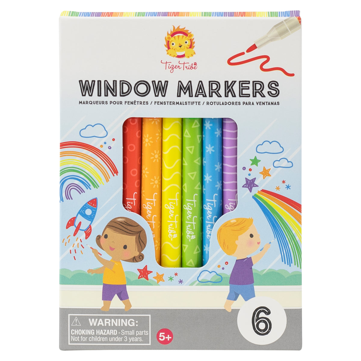 Tiger Tribe Window Markers