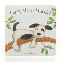 Load image into Gallery viewer, Jellycat Puppy Makes Mischief Book
