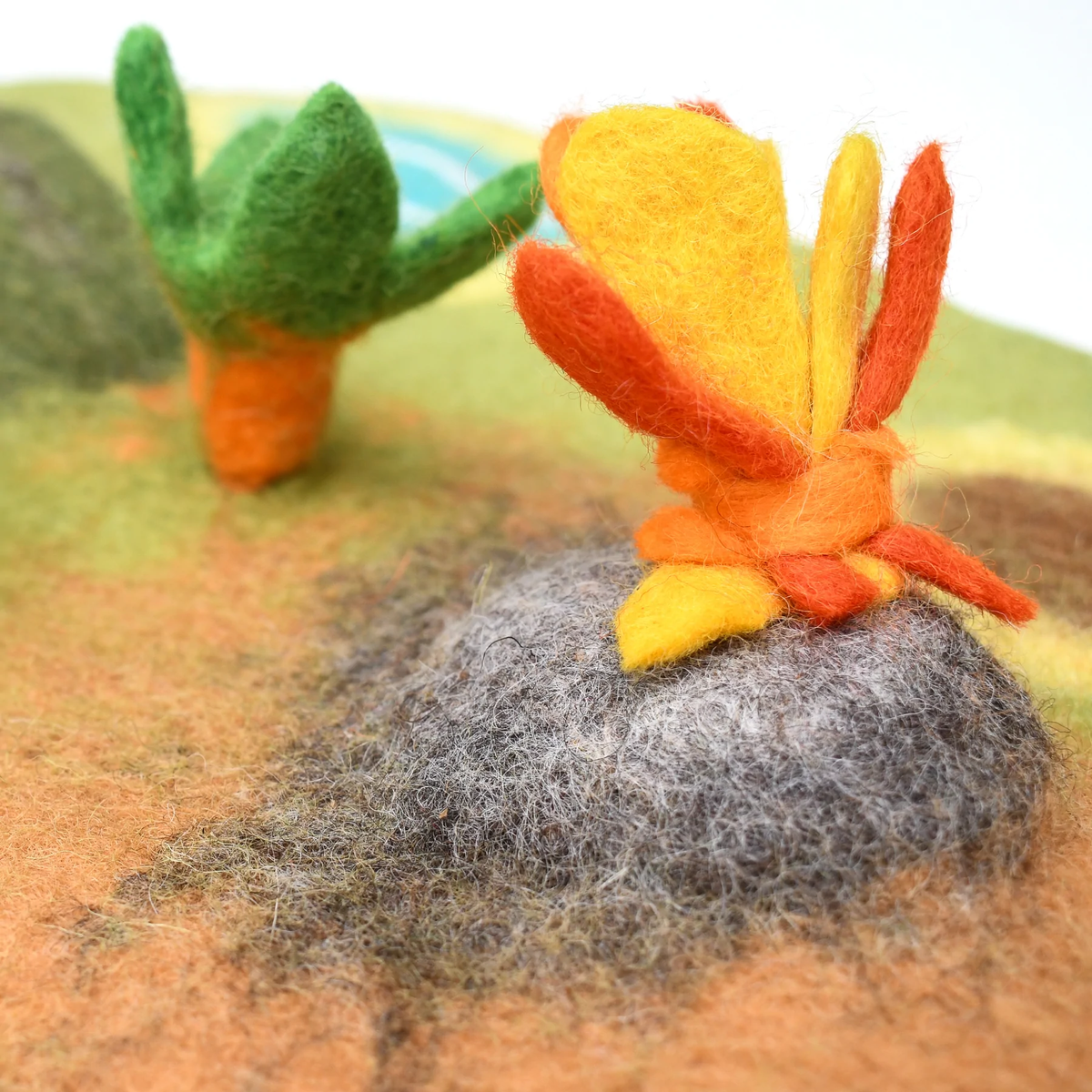 Tara Treasures Dinosaur Land Play Mat Playscape