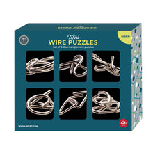 Load image into Gallery viewer, Classic Mini Wire Puzzles 6pack (Assorted)
