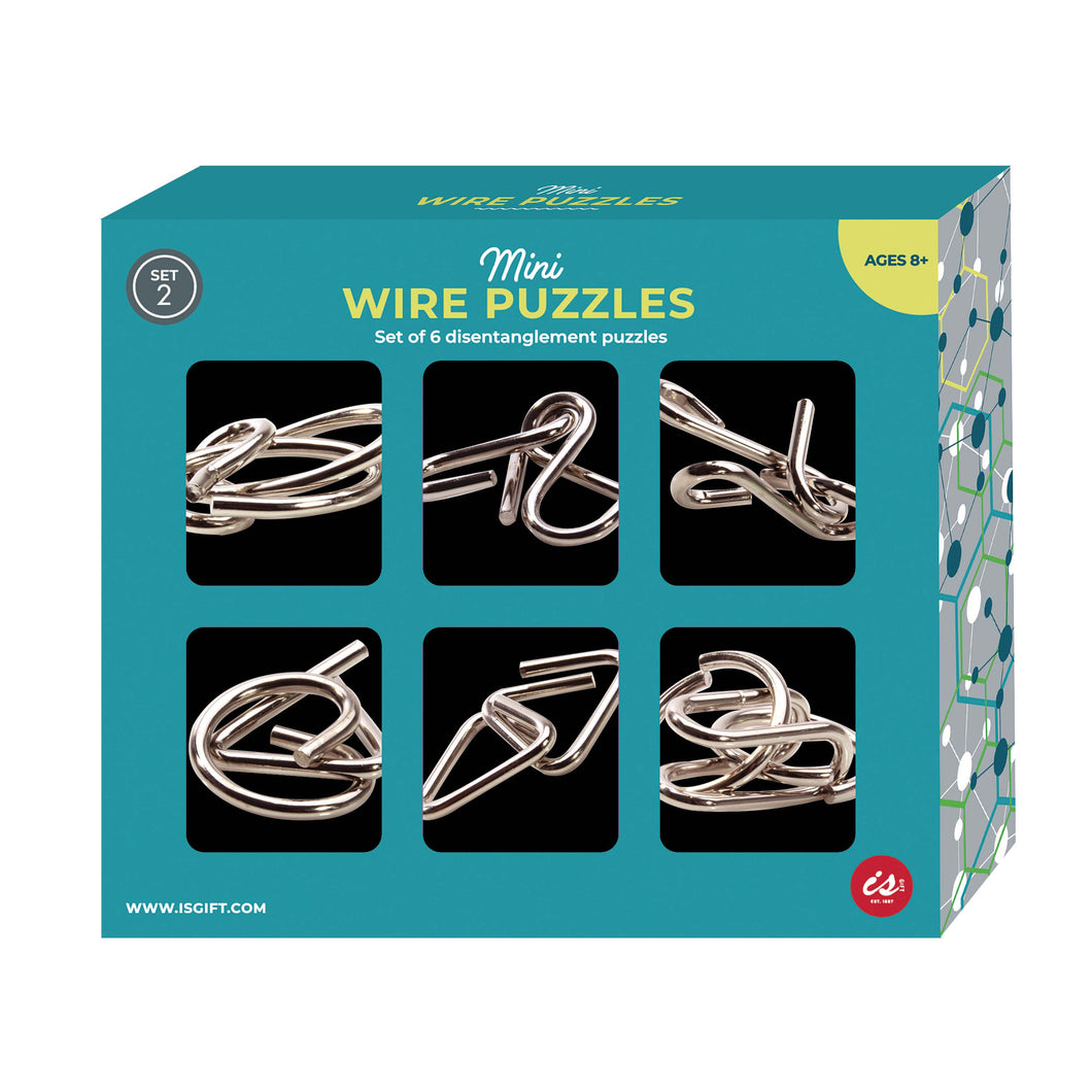 Classic Mini Wire Puzzles 6pack (Assorted)