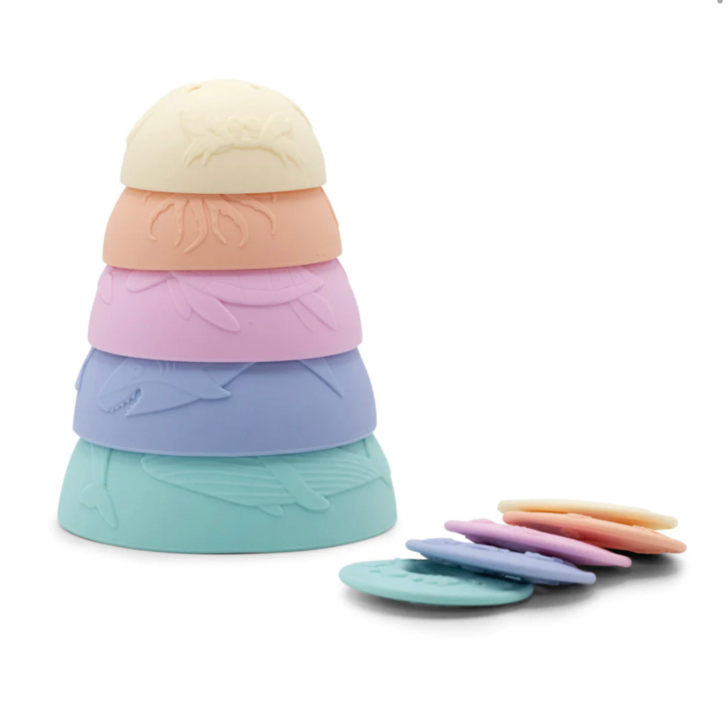 Jellystone Ocean Stacking Cups (Assorted)