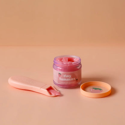 Tiny Harlow Magic Strawberry Custard Jar and Spoon ** FINAL SALE **