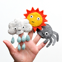 Load image into Gallery viewer, Tara Treasures Incy Wincy Spider Puppet Set
