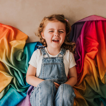 Play Silkies Rainbow Jumbo Silk