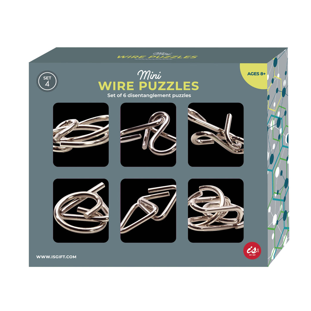 Classic Mini Wire Puzzles 6pack (Assorted)