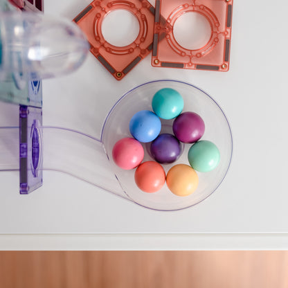 Connetix Pastel 106pc Ball Run Pack