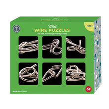 Load image into Gallery viewer, Classic Mini Wire Puzzles 6pack (Assorted)
